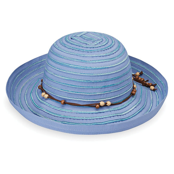 Breton-Hydrangea__The Breton cap is a great packable sun hat for women.