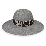 Mia-Black Combo__The elegant Mia Black Hat, wearable with virtually anything.