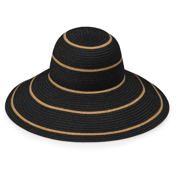 Savannah-Black/Camel__This camel, black hat can go with many outfits and has great sun protection with UPF 50+.