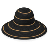 Savannah-Black/Camel__This camel, black hat can go with many outfits and has great sun protection with UPF 50+.