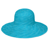 Scrunchie-Turquoise/White Dots