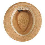 Tahiti-Turquoise__The Tahiti is one of the many cute hats for short hair from our fedora collection.